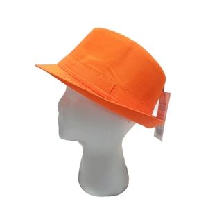 Neon Fedora Style Hat NWT